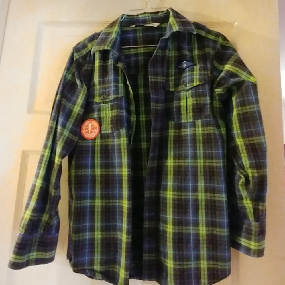 Old navy military style button down